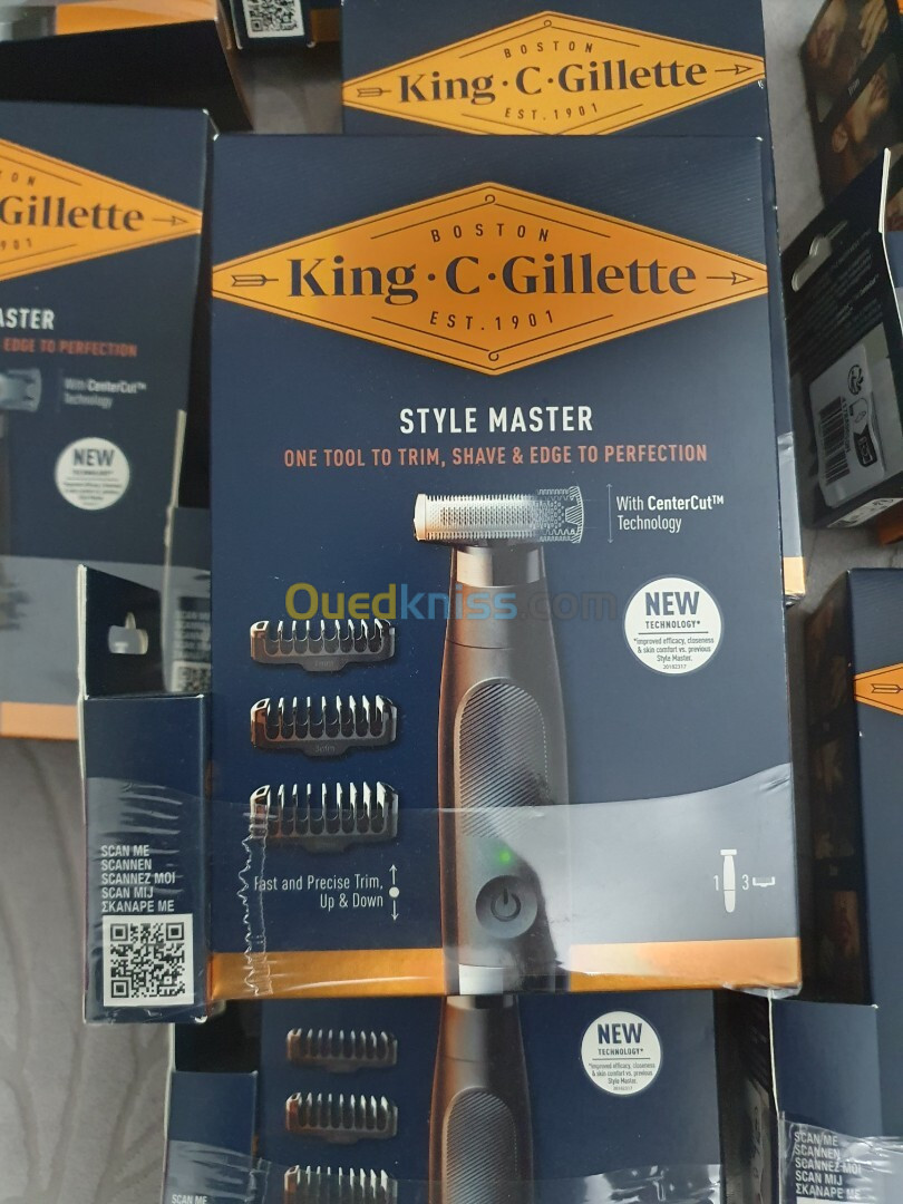 TONDEUSE KING C GILLETTE + RECHARGE ORIGINALE CABA FRANCE 