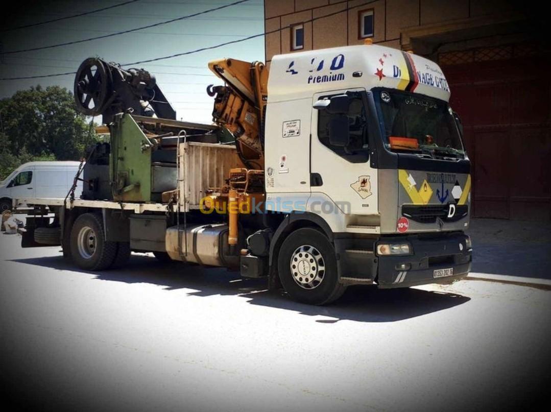 Camion grue خدمات الرفع والجر