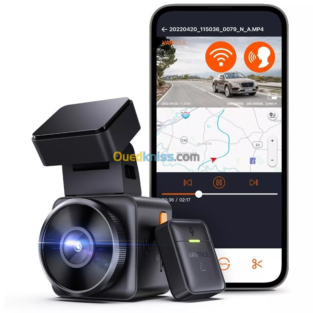 Dash Cam Vantrue professionnel