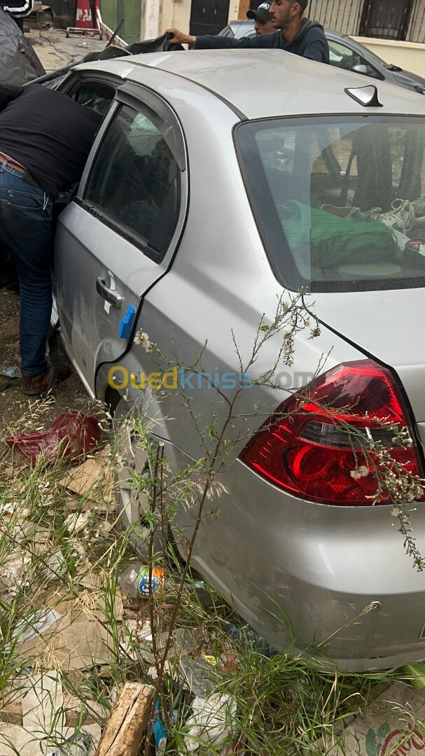 Chevrolet Aveo 5 portes 2006 Accidente