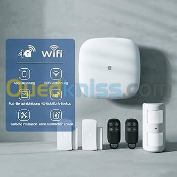 H4 Plus WiFi/Cellular Smart Home System + Alarm