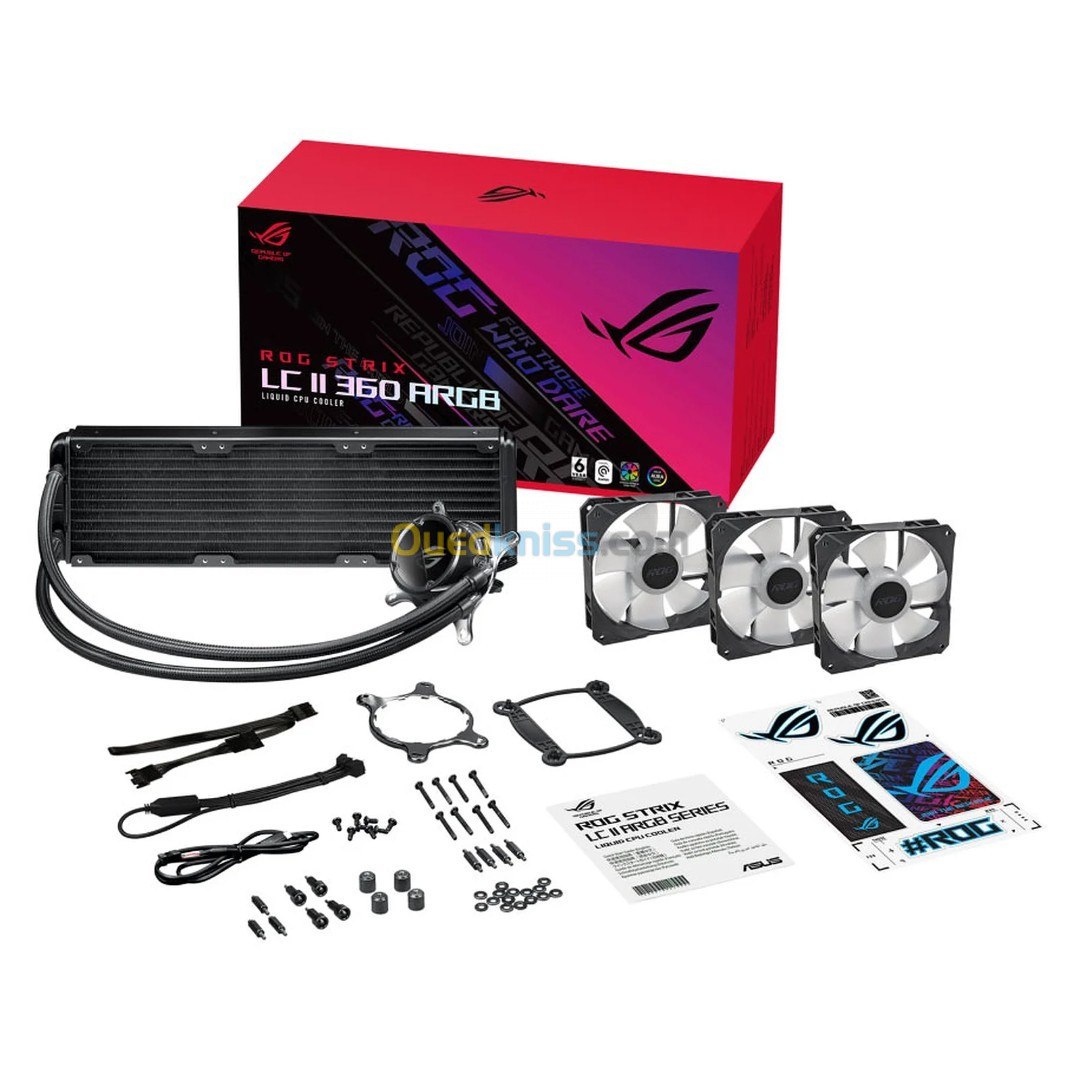 VENTILATEUR ASUS ROG Strix LC II 360 ARGB 