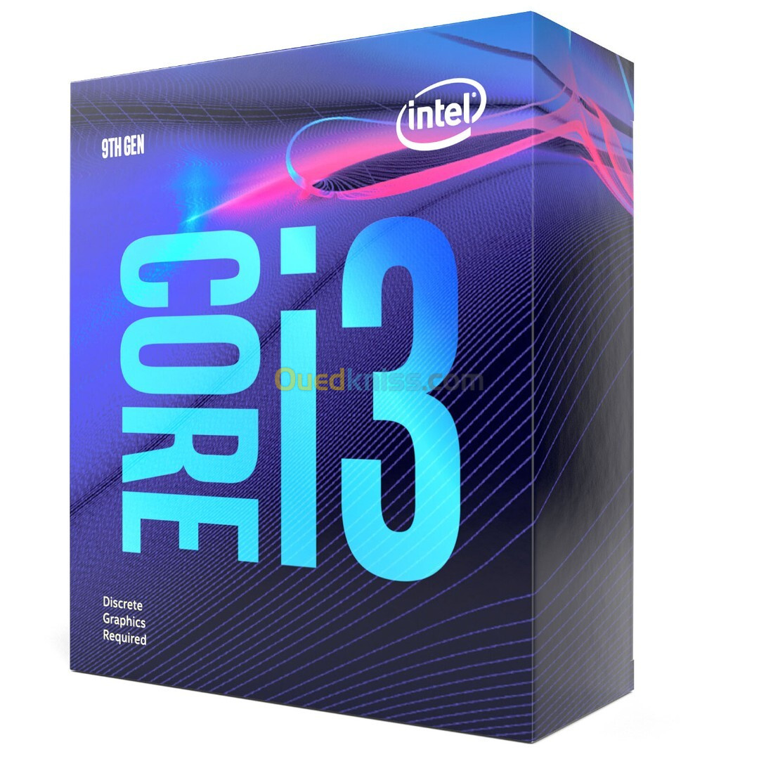 Processeur Intel Core i3-9100F (3.6 GHz / 4.2 GHz)