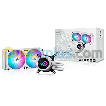 VENTILATEUR ASUS ROG Strix LC III 240 ARGB BLANC / NOIR 