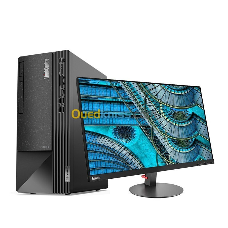 DESKTOP LENOVO NEO 50T G3 I3 12100 DDR4 4GB HDD 1TB GRAVEUR + ECRAN LENOVO 22 