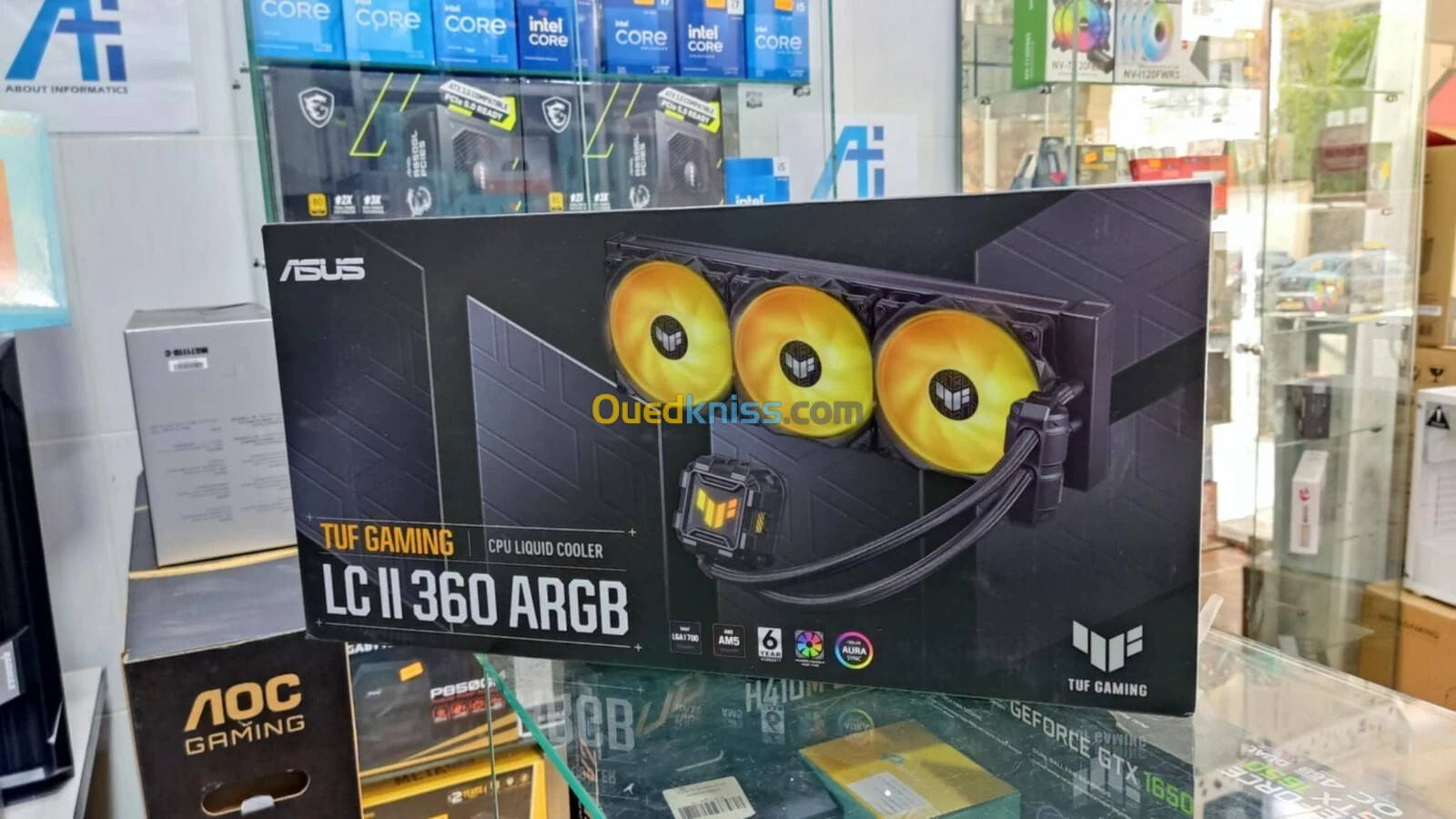 ASUS CPU LIQUID COOLER LC II 360 ARGB TUF GAMING CPU LIQUID COOLER