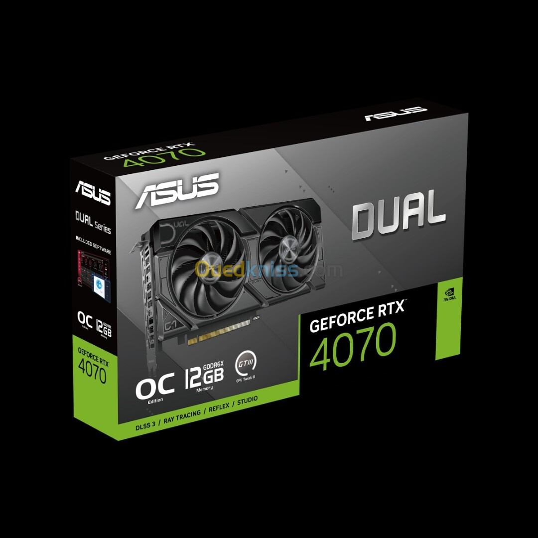 Carte Graphique ASUS DUAL-RTX4070-O12G