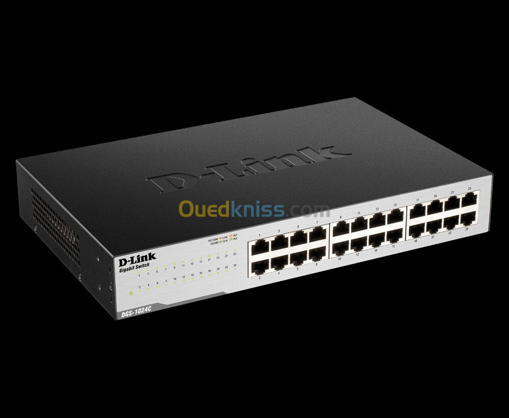 Switch Gigabit non géré à 24 ports D-LINK DGS-1024C