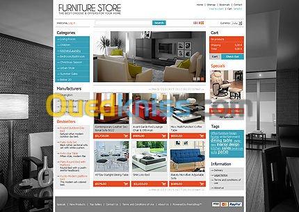 Site Web commercial (boutique)