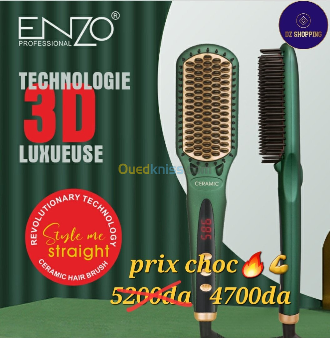 Brosse chauffante ENZO 4105