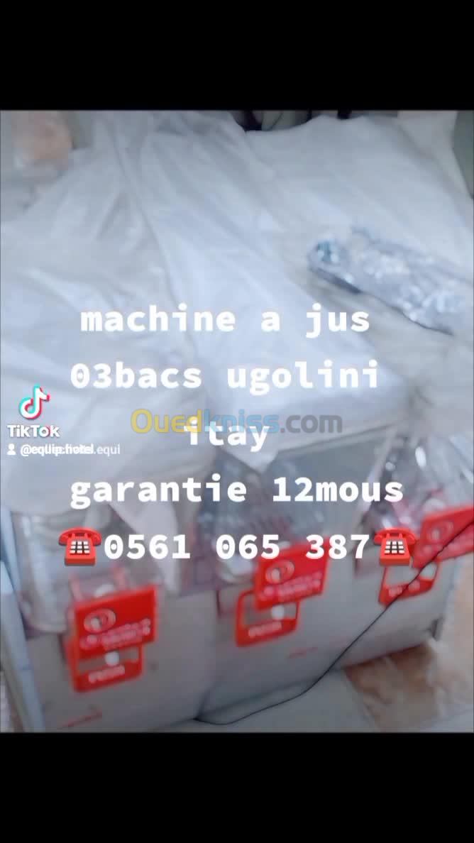 Machine a jus 03Bacs ugolini italy