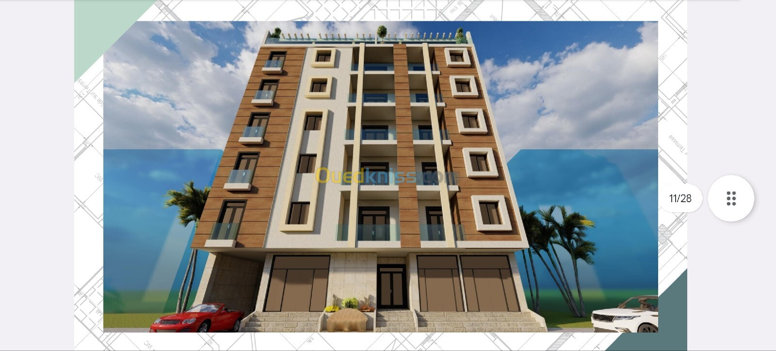 Vente Appartement F3 Alger Bordj el kiffan