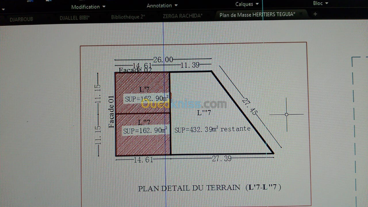 Vente Terrain Chlef Chlef