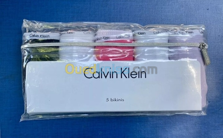 Pack de 5 culottes CALVIN KLEIN original taille :S/M Livraison disponible sur Alger