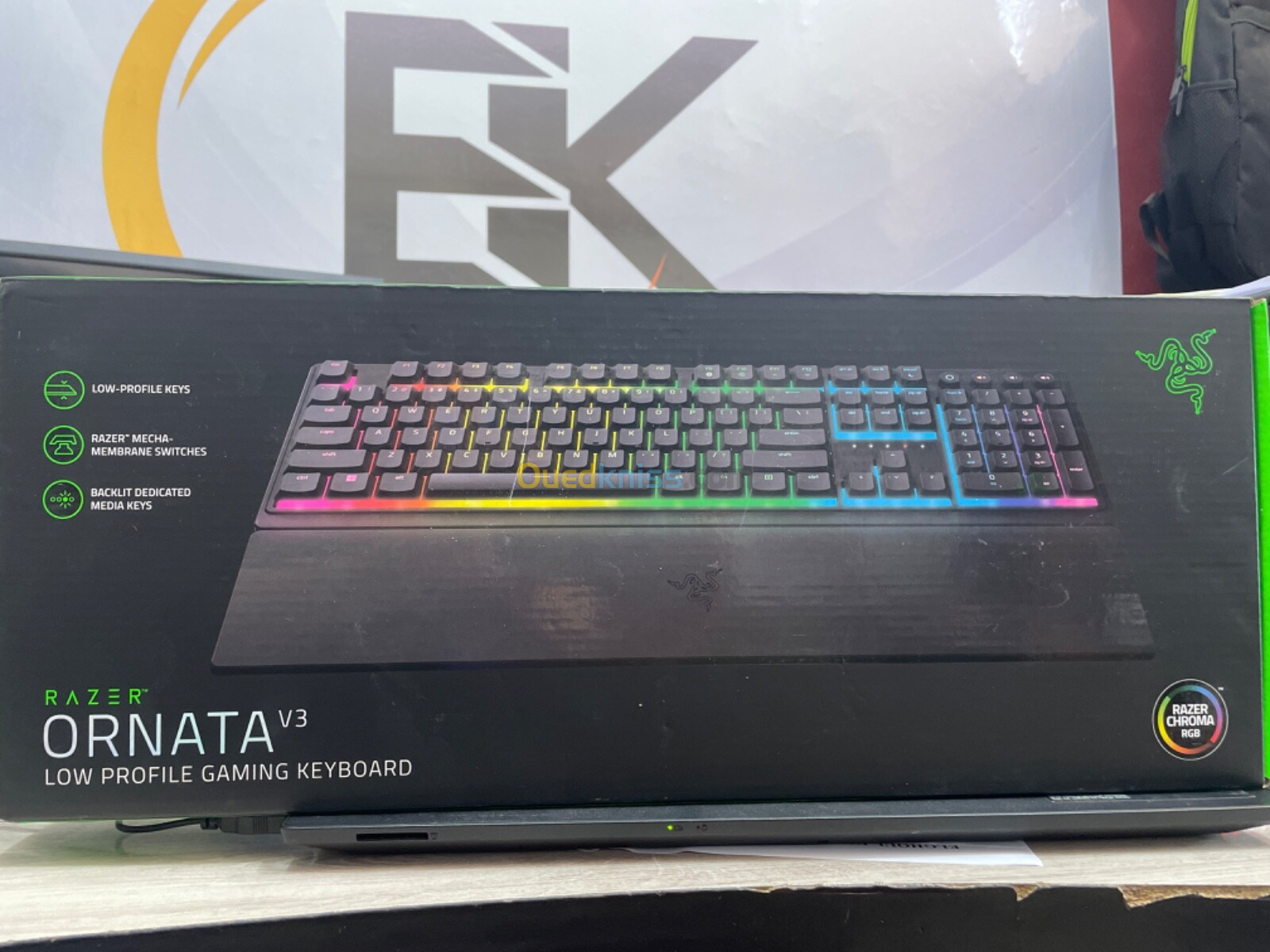 CLAVIER MÉCANIQUE RAZER ORNATA V3 ORIGINAL 