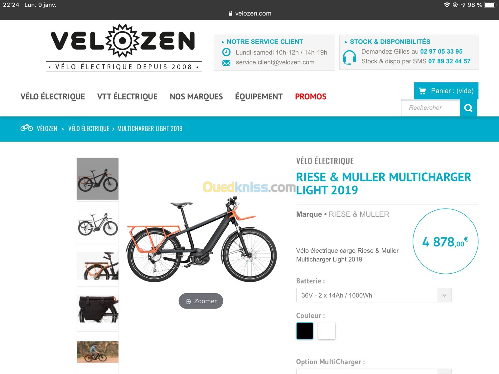 Velo electrique discount riese and muller