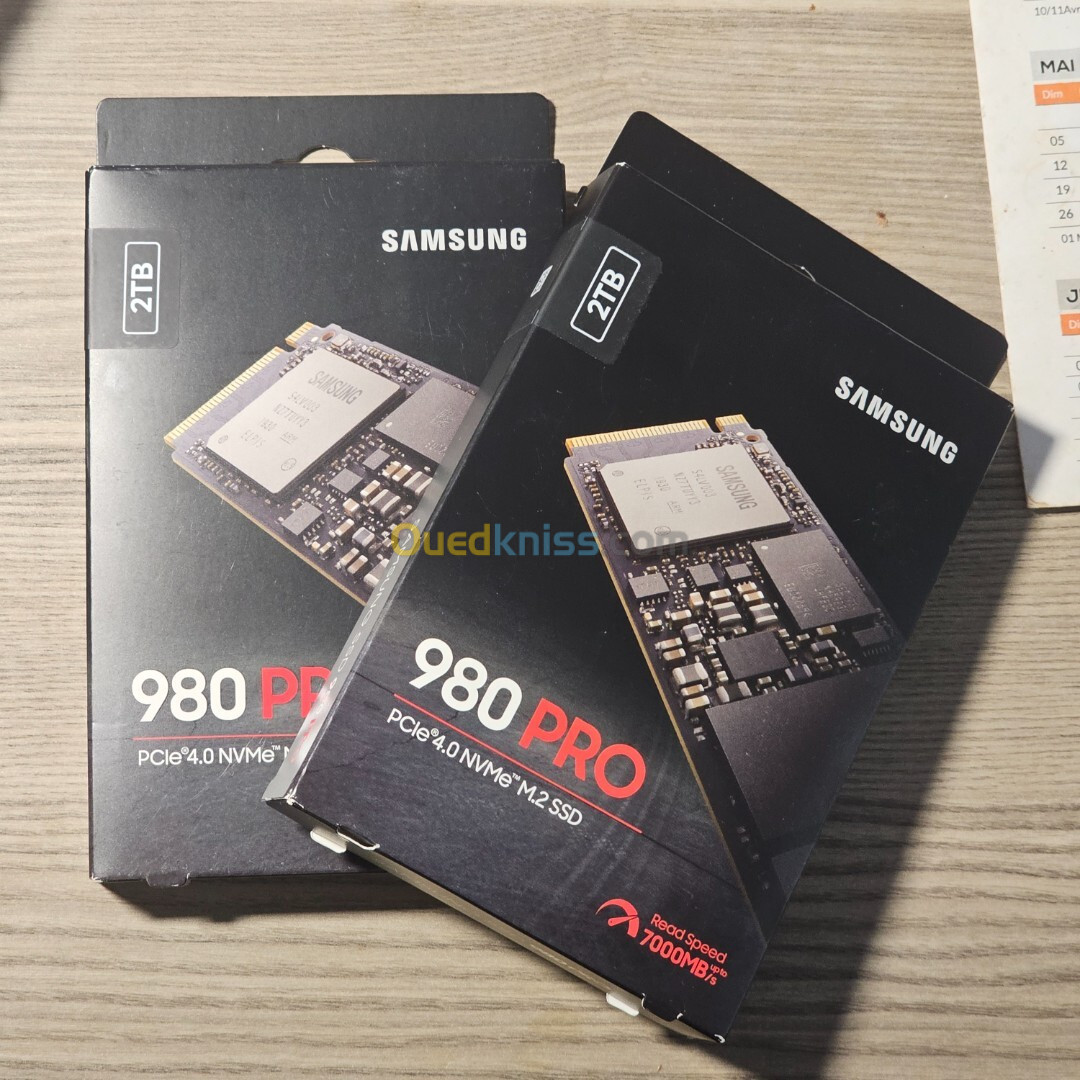 SSD 2to Samsung 980 PRO M.2 NVME GEN4.0 7000mo/s  (Cabas)