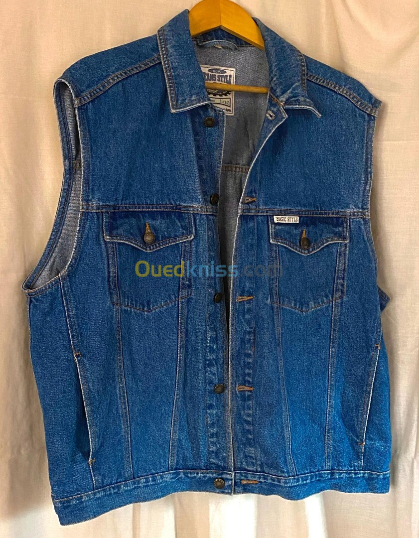 veste en jean homme