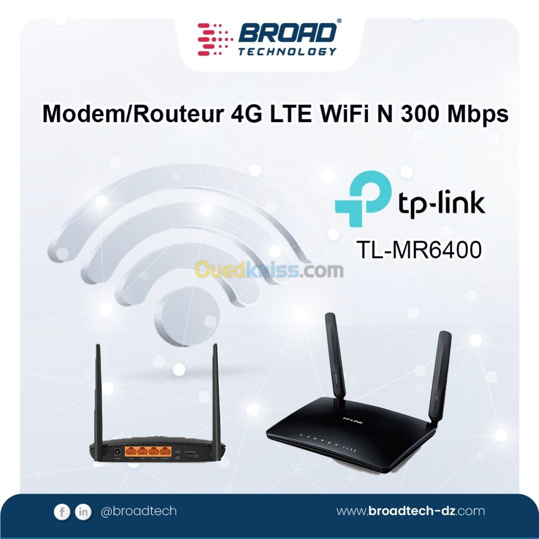 TL-MR6400, Routeur 4G LTE Wi-Fi N 300 Mbps