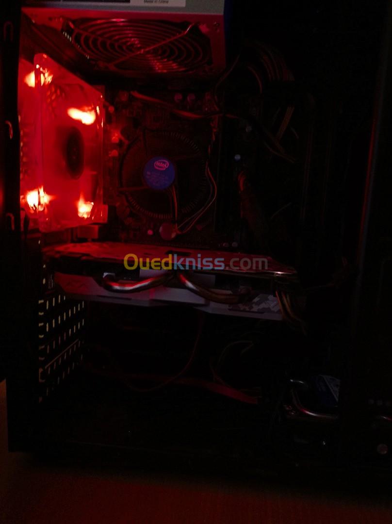 PC GAMER ÉTAT 10 RAM 8 gb 1 tb hdd intel i5 7400 gtx 950 carte mére: msi h110m pro-vd plus ecran lg 