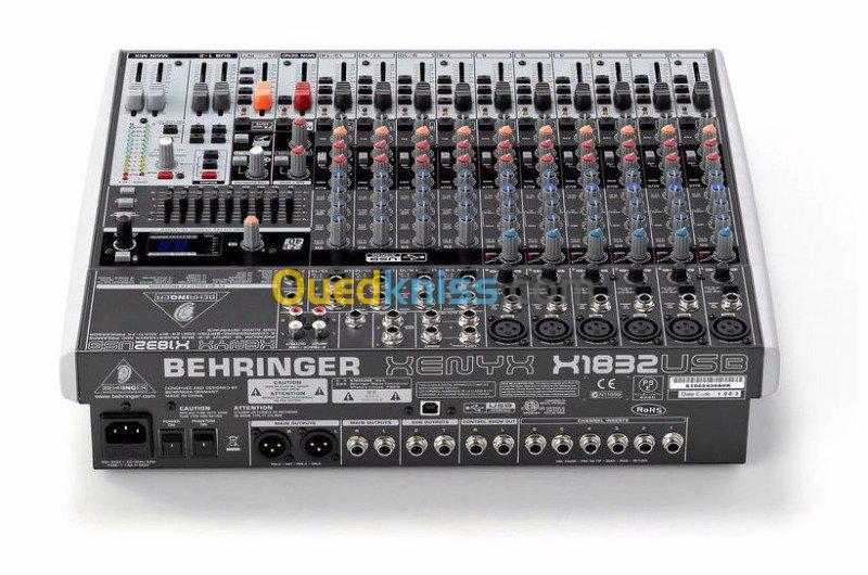 TABLE DE MIXAGE BEHRINGER XENYX X1832U