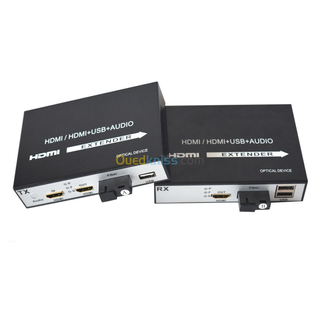 Extendeur HDMI par Fibre Optique 1080P (20 Km) 