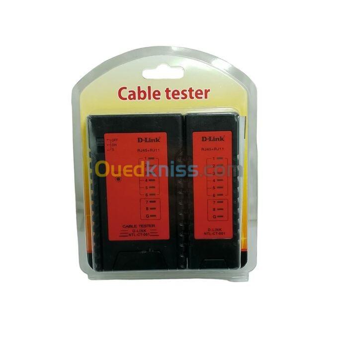 Testeur Câble Réseau RJ-45 & Câble Téléphonique RJ-11 D-Link 