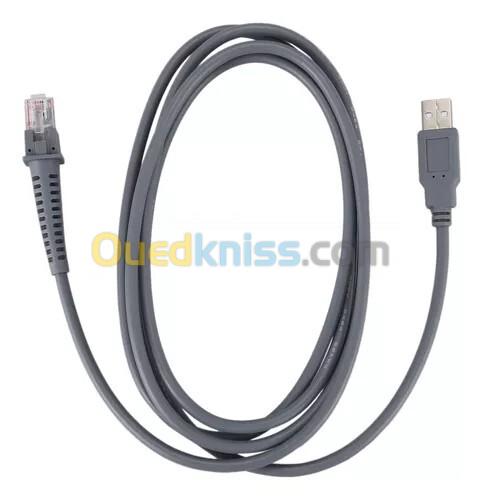 Câble USB 2.0 Type-A Mâle vers RJ45 (2 M)