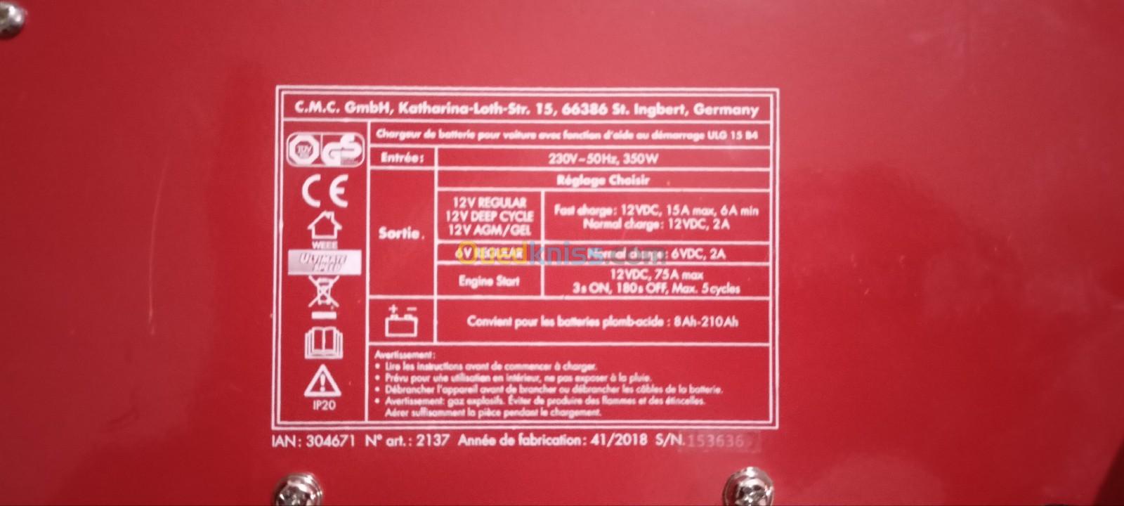 Chargeur démarreur 12 v