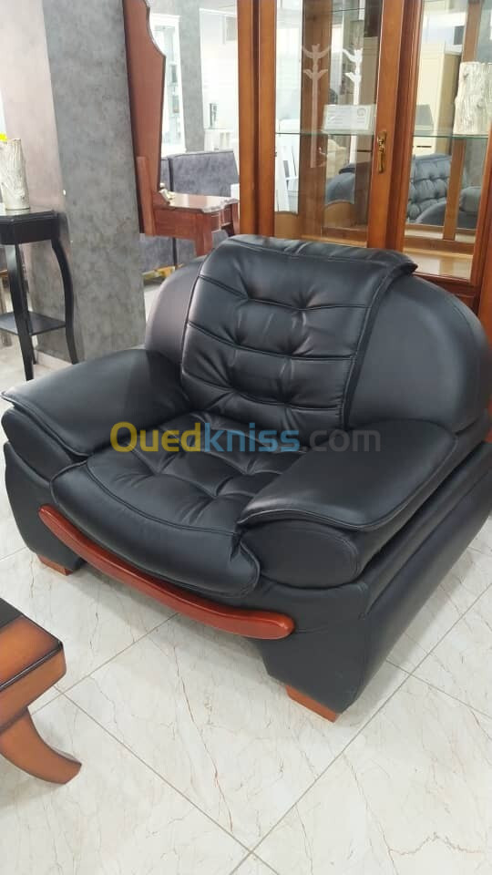 SALON CONFORT IMPORTATION EN SEMI-CUIR