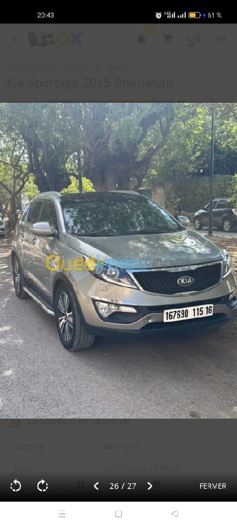 Kia Sportage 2015 Sportage