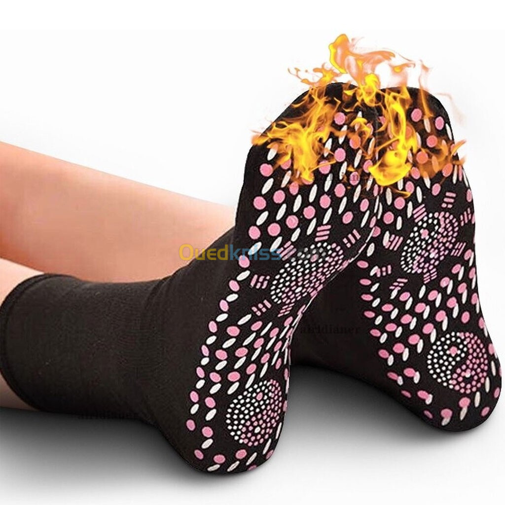 Chaussette de Santé Amincissante en Tourmaline Thermique