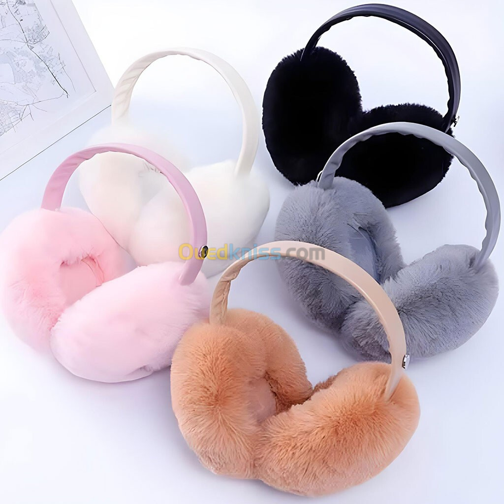 Cache-oreilles Hivernaux en Peluche pour Femmes