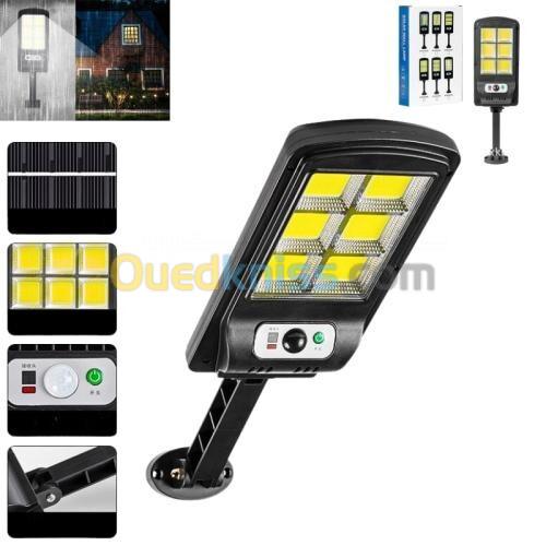 Lampe solaire d'extérieur 30w LED 5400lm lanterne solaire adaptée à l'entrée au Garage et au jardin