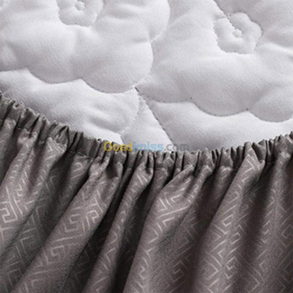 Drap Housse Protection de Matelas en Coton épaissi matelassé