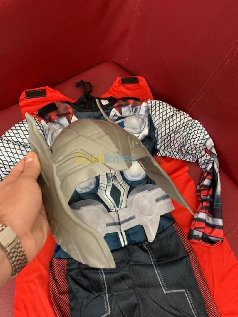 Tenue de Deguisement Muscle Thor Pour Enfants