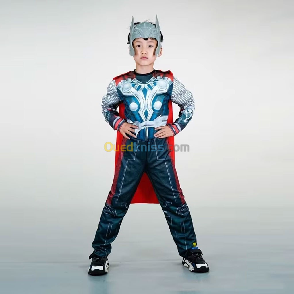 Tenue de Deguisement Muscle Thor Pour Enfants