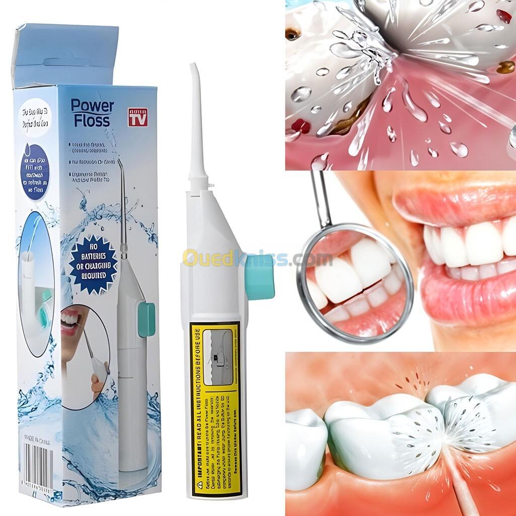 Power Floss Nettoyeur buccal a Pompe Manuelle