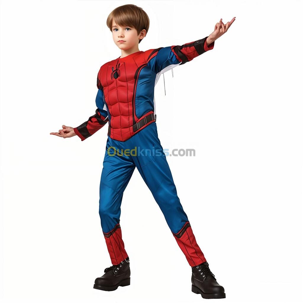 Tenue de Deguisement Spiderman Pour Enfants