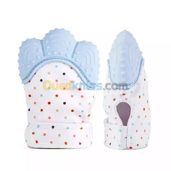 Anneau de dentition en Silicone pour bébé, sans BPA, doux, succion des doigts,