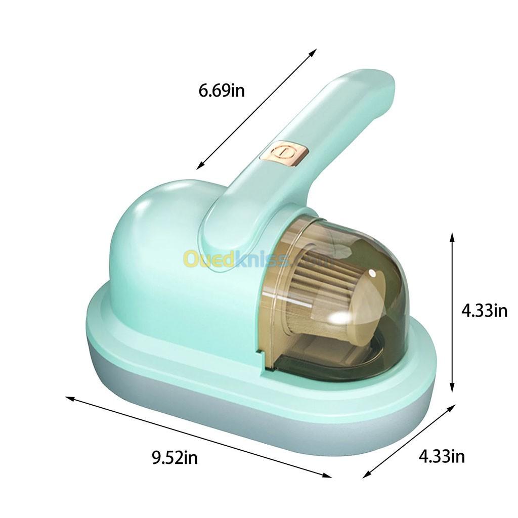 Aspirateur portable pour drap UV, mini aspirateur à main pour nettoyer les draps de lit