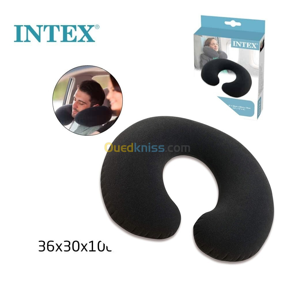 Oreiller de Voyage Orthopédique Intex68675