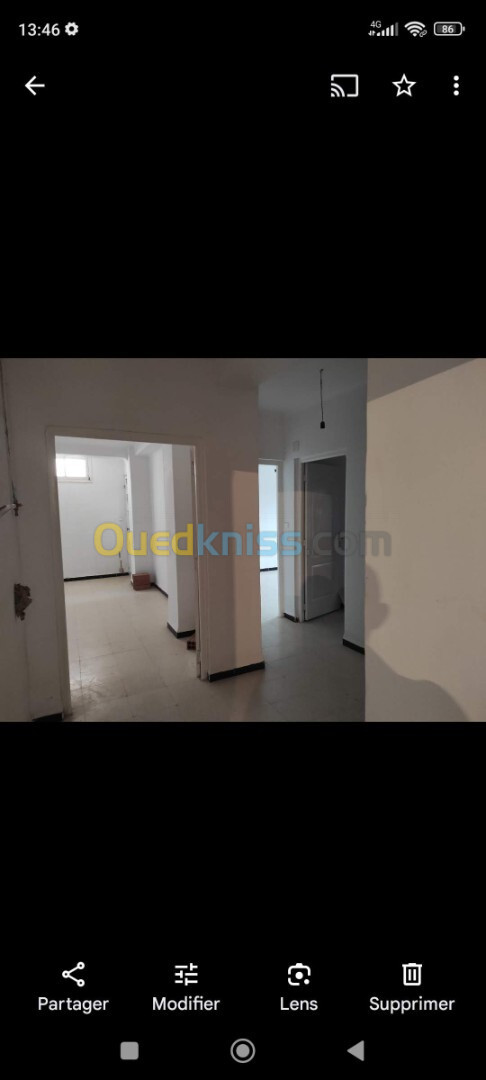 Location Appartement F4 Bouira Lakhdaria