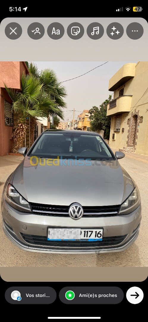 Volkswagen Golf 7 2017 La carat plus