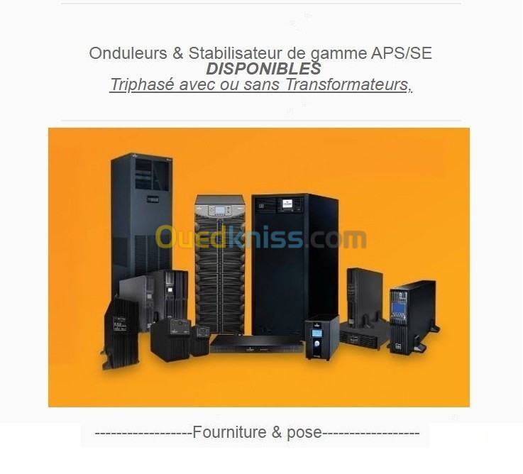 Onduleurs Rackable convertible monophasé HE