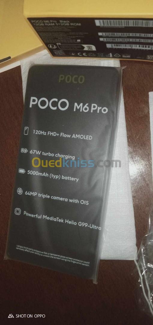 شاومي Poco m6 pro 12 512