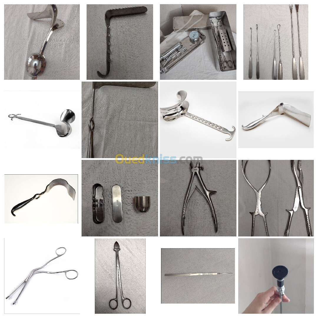 Les valves et forceps et Pinces