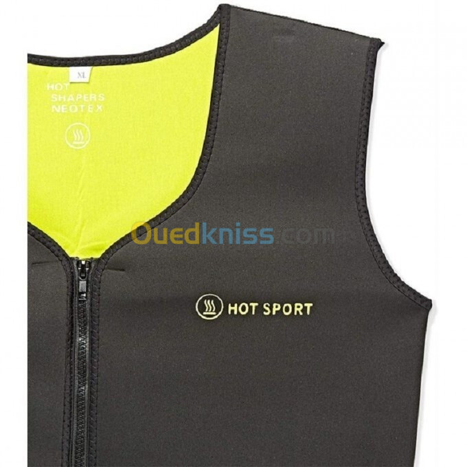 Ensemble Hot Shapers Sauna - Minceur Body Fitness - Noire & jaune