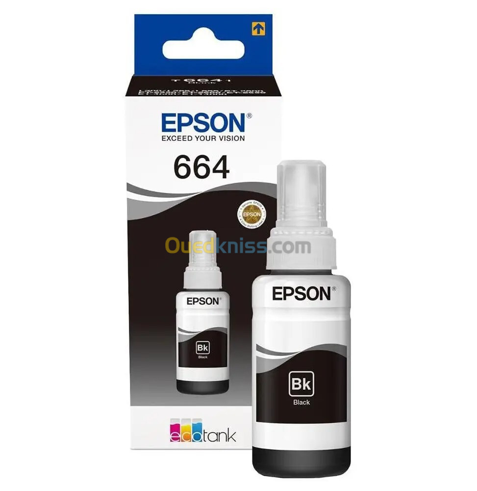 BOUTEILLE EPSON 664 NOIR