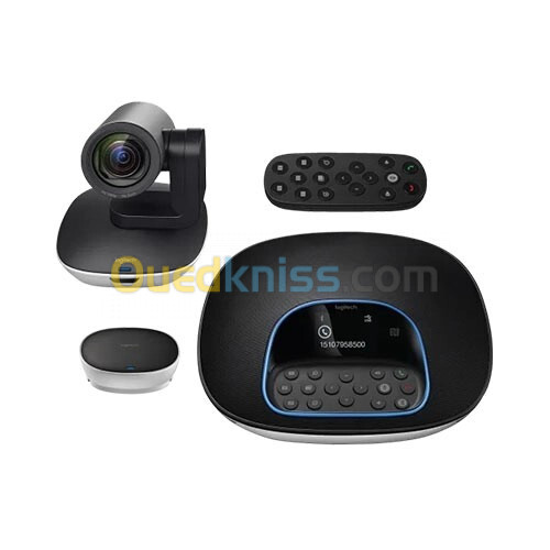 LOGITECH GROUP SYSTÉME DE WEBCAM VISIOCONFÉRENCE,FULL HD 1080P, MISE AU POINT AUTOMATIQUE, USB, SKY